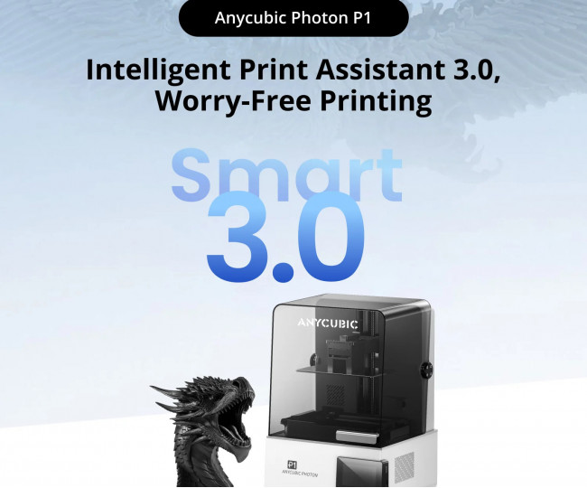 3D-принтер Anycubic Photon P1: Industrial Grade Prosumer Resin 3D Printer